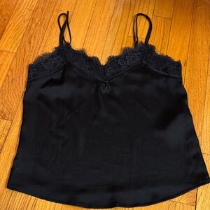 Abercrombie & Fitch Black Lace Trim Camisole